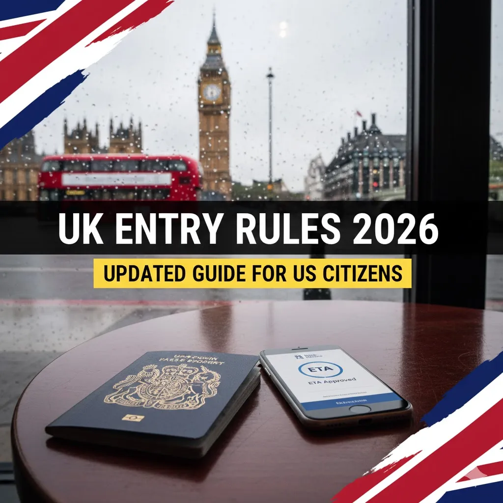 UK Visa & Entry Rules for US Citizens (2026 Updated Guide)