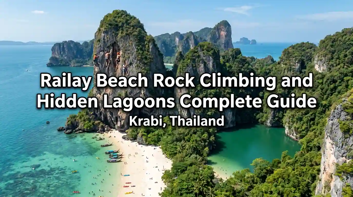 Ultimate Guide to Railay Beach Rock Climbing and Hidden Lagoons in Krabi