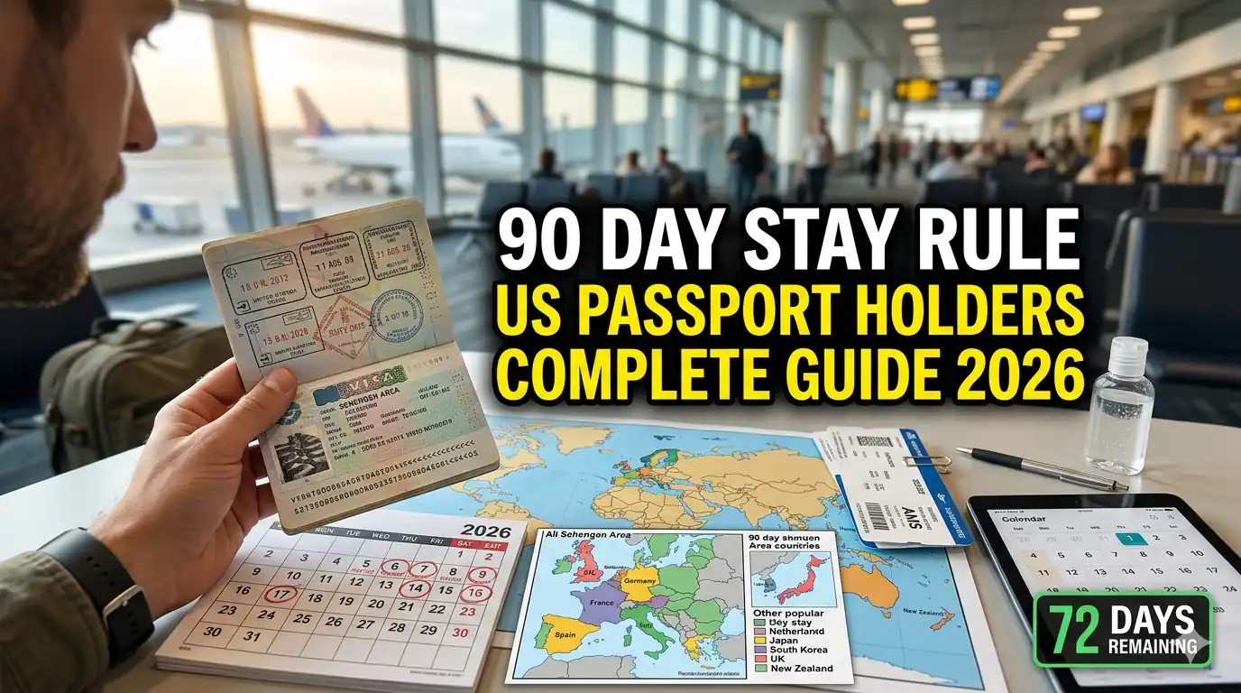 Understanding 90 Day Stay Rule US Passport Holders Updated 2026