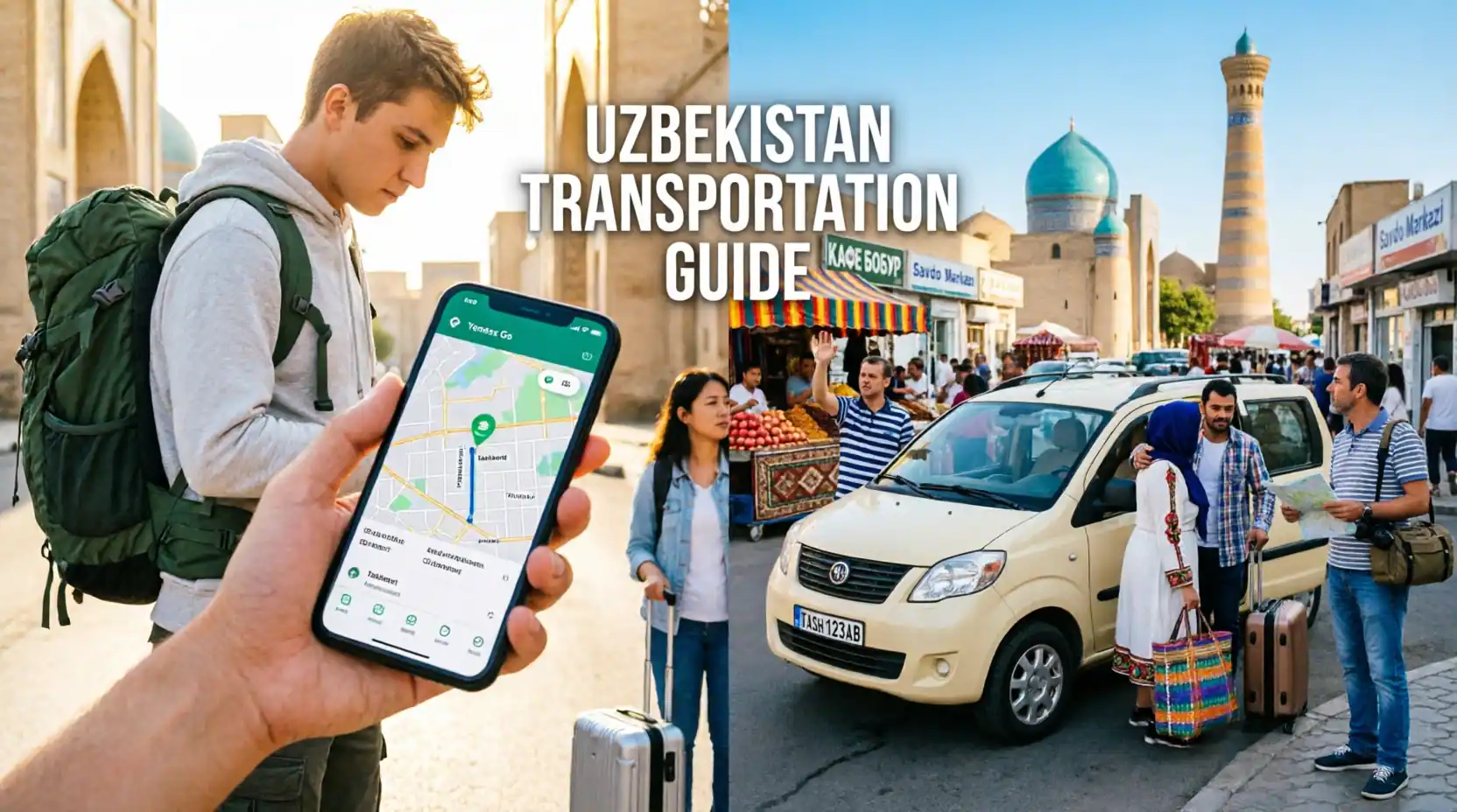 Uzbekistan Transportation Guide Yandex Go App and Shared Taxis