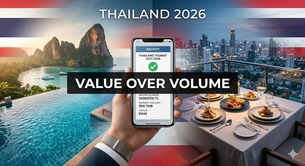 "Value Over Volume": How Thailand's 2026 tourism shift impacts your budget.