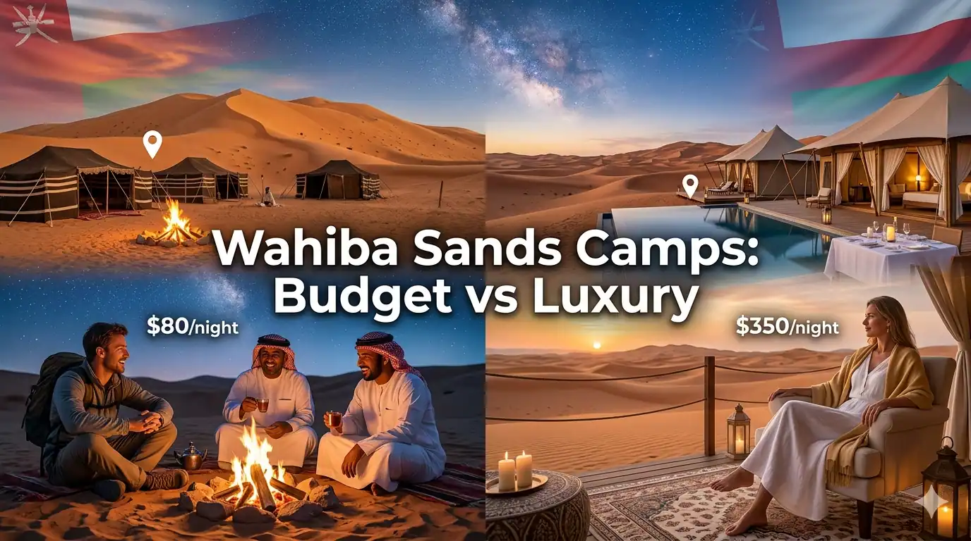 Wahiba Sands Desert Camps: Budget Bedouin vs Luxury Glamping 2026