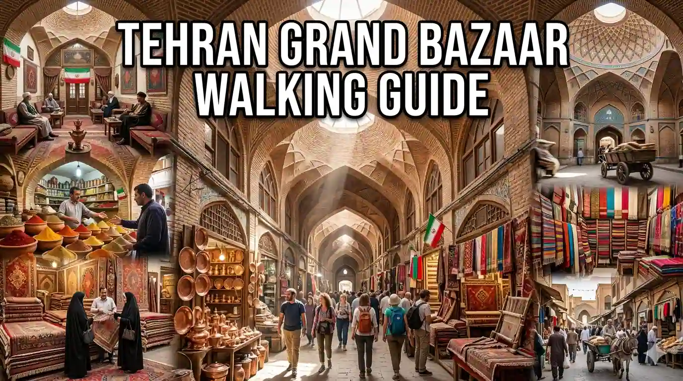 Walking Through Tehran's Grand Bazaar: A Cultural Journey