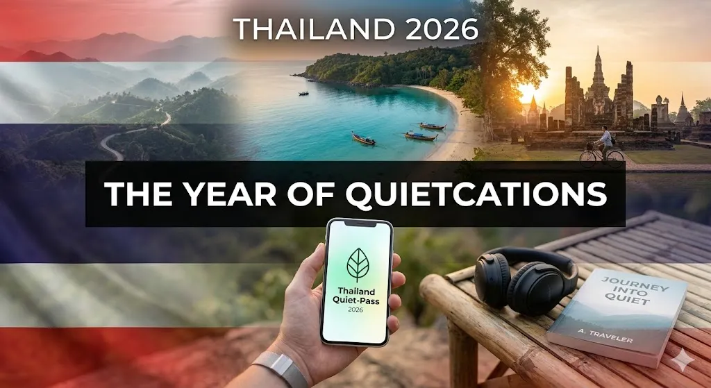 Why 2026 is the year of "Quietcations" in Thailand: Escaping the crowds.