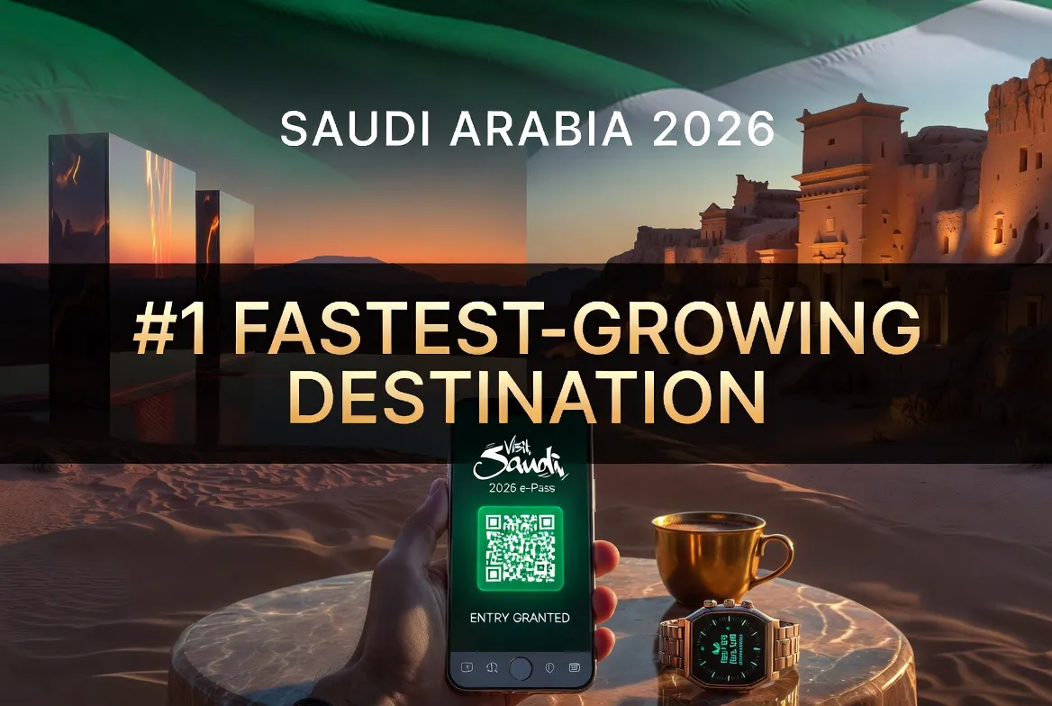 Why Saudi Arabia is the #1 Fastest-Growing Tourist Destination of 2026.