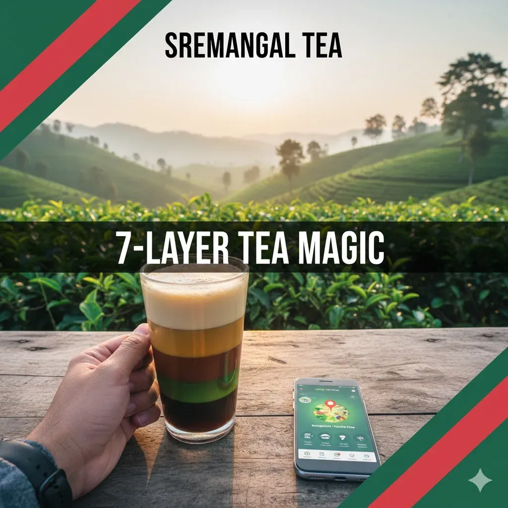Why Sreemangal’s "7-Layer Tea" is a viral bucket list item for Western foodies.