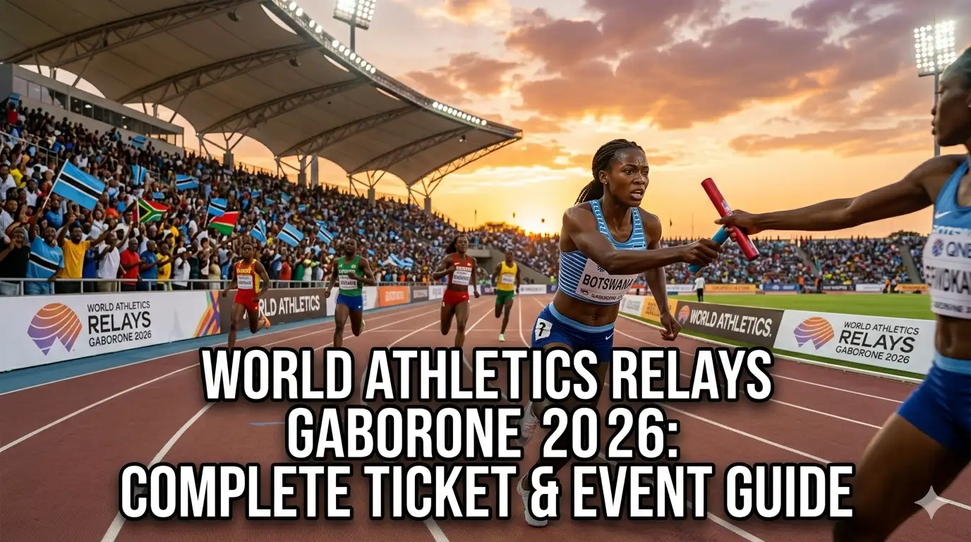 World Athletics Relays Gaborone 2026: Dates, Tickets & Guide