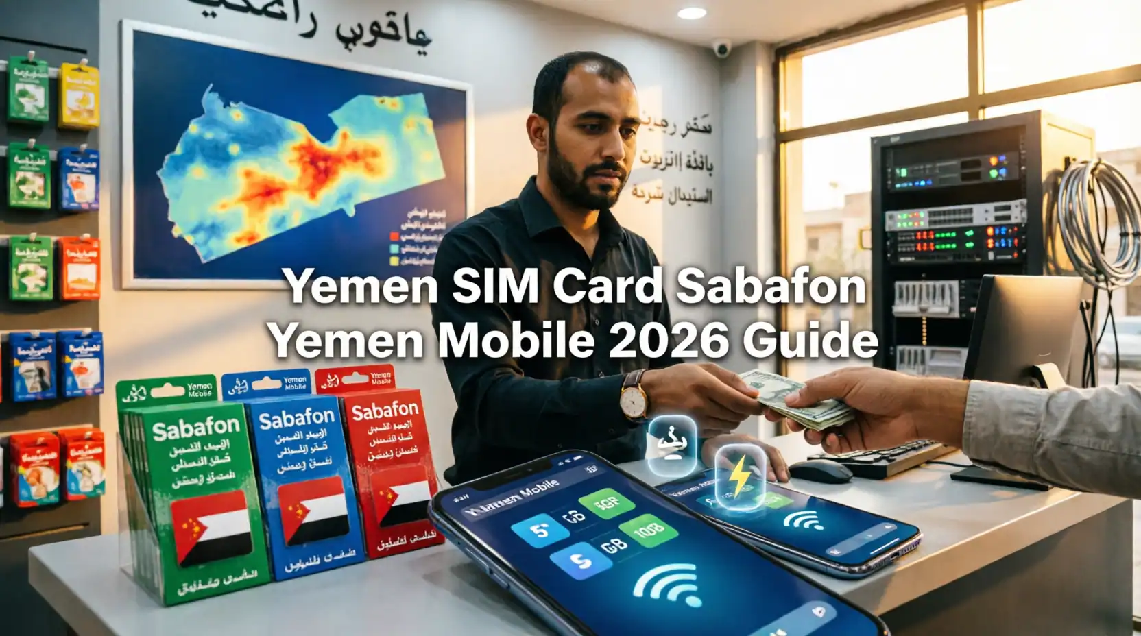 Yemen SIM Card Sabafon and Yemen Mobile Guide 2026