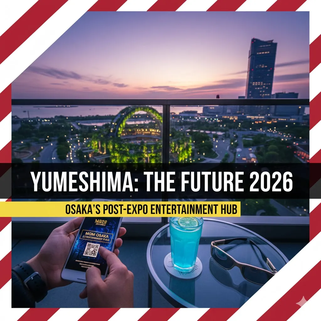 Yumeshima Island: Visiting Osaka’s Post-Expo 2025 Entertainment Hub