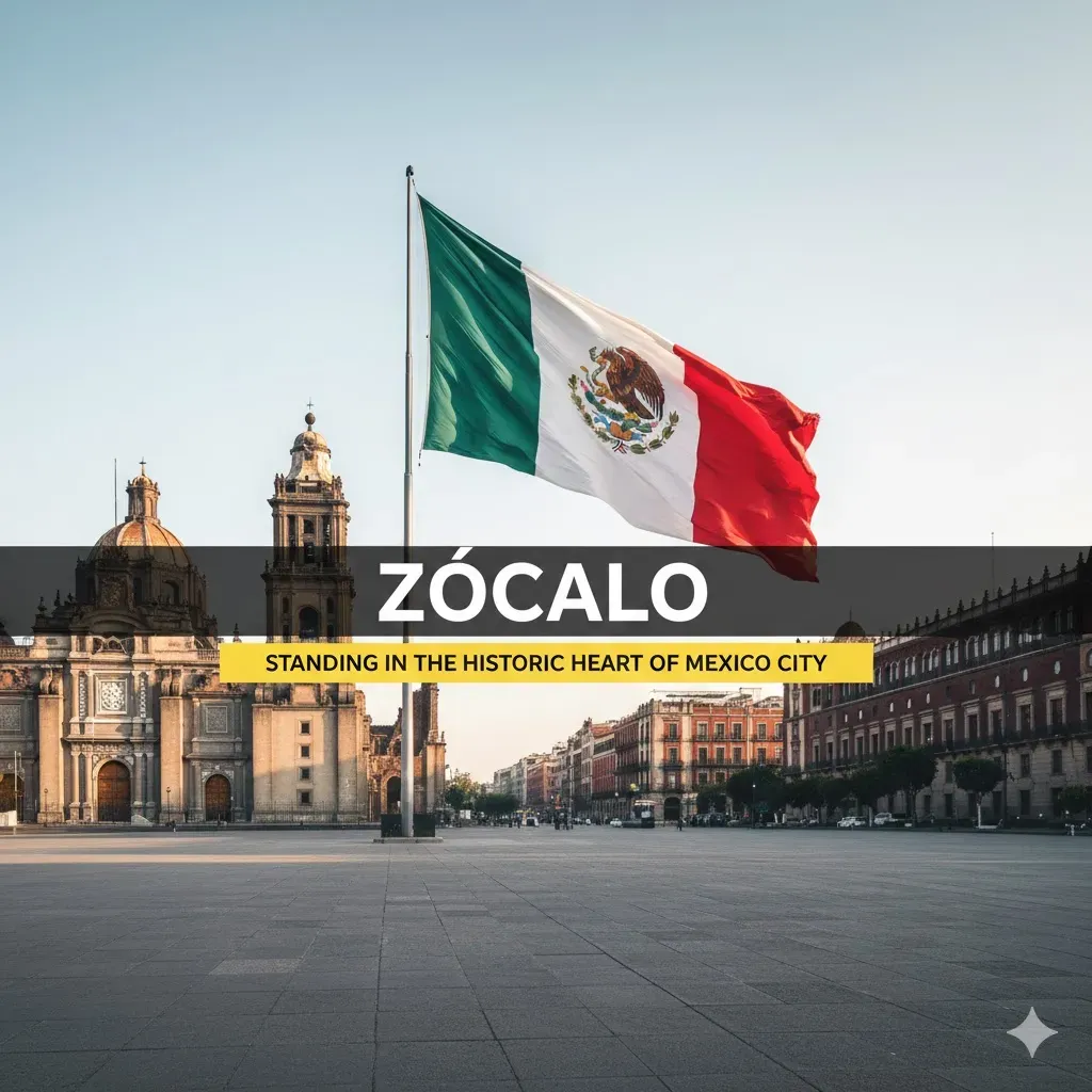 Zócalo: Standing in the Historic Heart of Mexico City